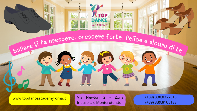 Perché fare sport da piccoli fa bene: a settembre ripartono i corsi Top Dance!