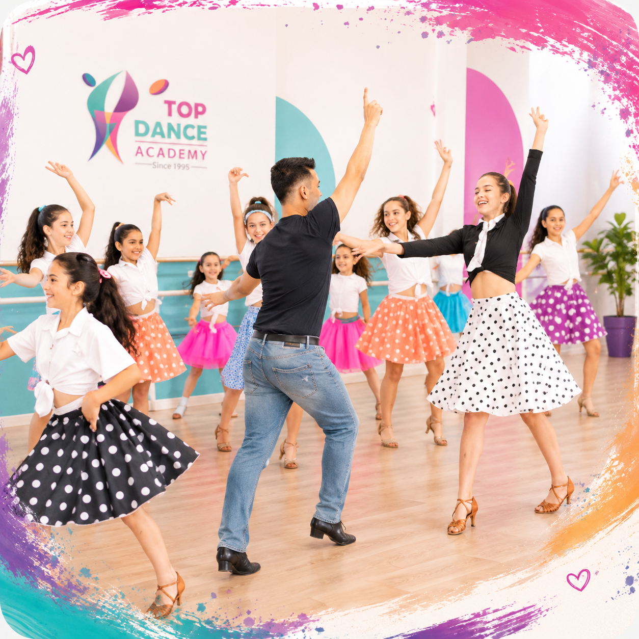 Gruppo Spettacolo di Top Dance Academy a Monterotondo